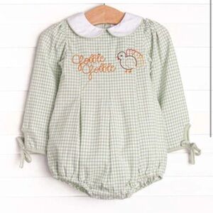 Stitchy Fish girls Thanksgiving outfit